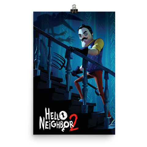 Hello Neighbor 2 - Stairway Poster