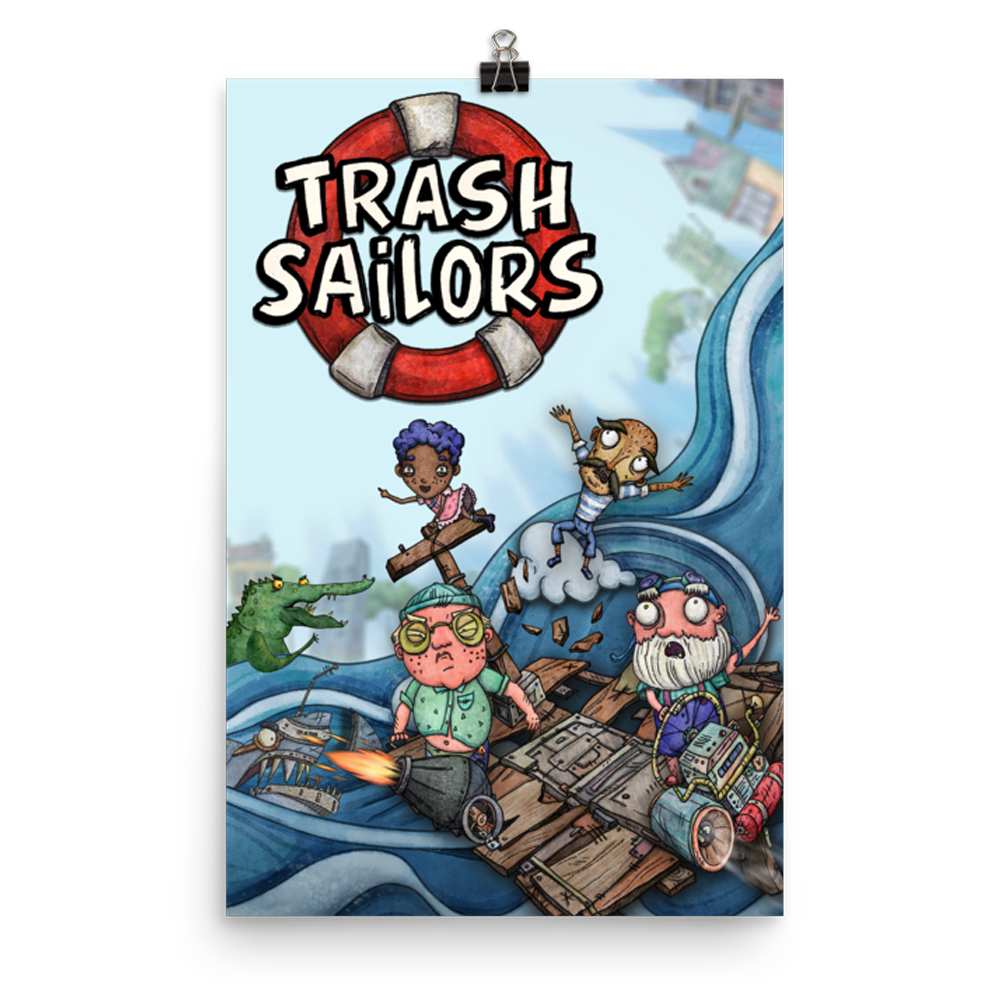 Trash Sailors Poster