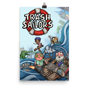 Trash Sailors Poster