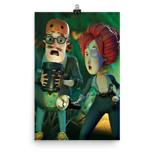 Hello Neighbor 2 - Quentin and Beatrix Poster